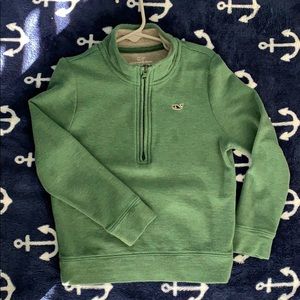 Vineyard Vines boys half zip sweater